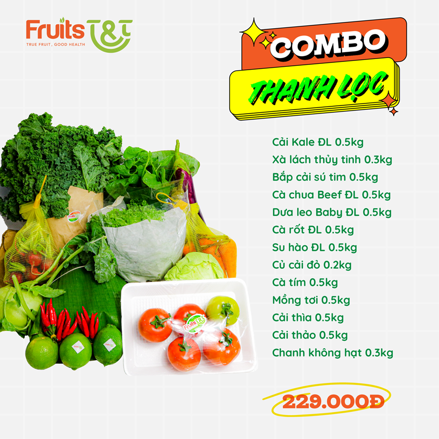RAU CỦ QUẢ SẠCH TỪ ĐÀ LẠT - Trái cây và sinh tố sạch Fruit T&T